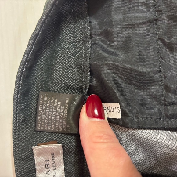 Tahari ASL Charcoal Dress Pants - Picture 7 of 8